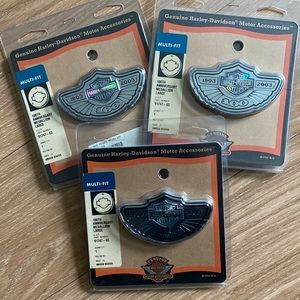 NWT Harley Davidson 100th anniv Large Medallion- this listing is for all three